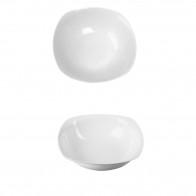 Салатник квадратний порцеляновий 155х155мм 250мл Helios HR1255 білий