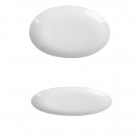 Блюдо овальне 300х210мм фарфорове Helios HR1421 біле