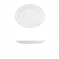 Блюдо овальне Ameryka 250мм Lubiana 156(24)