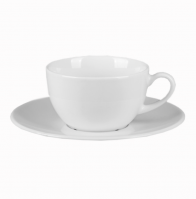 Чашка Albergo/Jumbo 350мл із блюдцем 185мм Lubiana 1972,1692