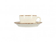 Набір чайний Чашка 207мл+блюдце 15см Porland 222105/B порцеляна бежева