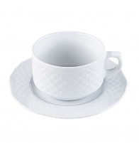 Чашка Afrodyta 250мл із блюдцем 160мм Lubiana 2604.2613
