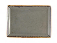 Блюдо для подачі прямокутне 27х21см Porland 358827/DG темно-сіре порцеляна