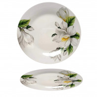 Тарілка дрібна 190мм декор Жасмин Helios 4324