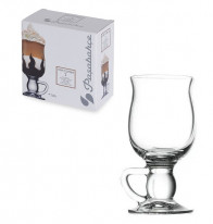 Набір кухлів для латте Irish 270мл 2шт Pasabahche 44159