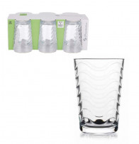 Набір склянок для води Toros 4шт 205мл Pasabache 52644-6 скляний