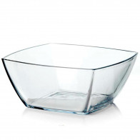 Салатник квадратний Токіо 160х160мм Pasabache 53066/sl скляний