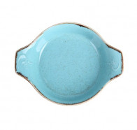 Блюдо для запікання 14 см Porland 602918/T бірюзове порцеляна