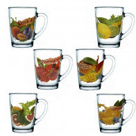 Кухоль Конус фрукти Нова MIX 300мл Helios 8142/1334