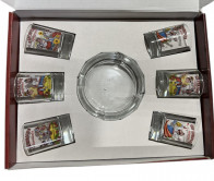 Набір для чоловіків 6 стопок + попільничка декор Helios 8219