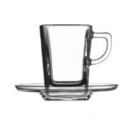 Набір чашок Carre 6шт 75мл Pasabahce 95754