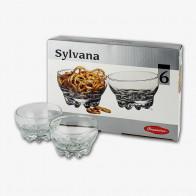 Набір салатників Sylvana 100мм 6шт Pasabache 43258