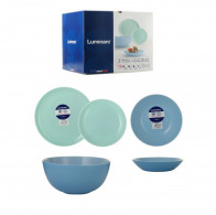 Сервіз столовий Diwali Tur & Blue 19 предметів Luminarc P4359