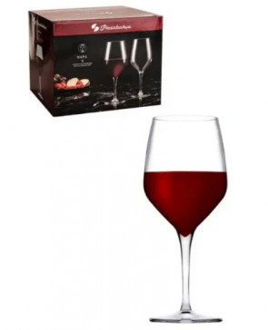 Набір келихів для червоного вина Napa 6шт 580мл Pasabahce 440359