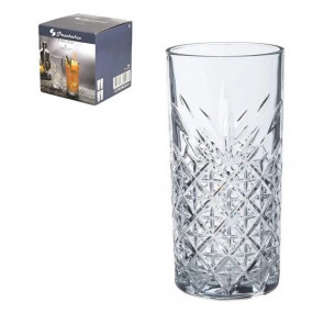 Набор стаканов высоких Timeless 4шт 295мл Pasabahce 52820-4