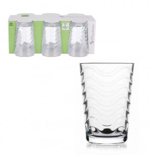 Набор стаканов низких Касабланка 3шт 360мл Pasabache 52704 