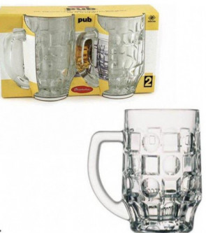 Набор бокалов для пива Pub 395мл 2шт Pasabahce 55299-1