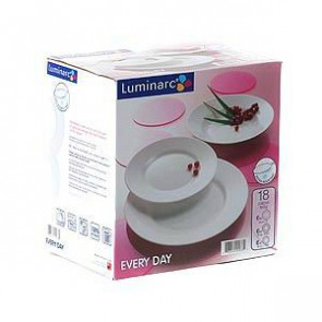 Сервиз столовый Everyday 18 предметов Luminarc G0566-2