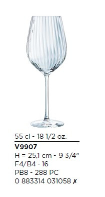 Набор бокалов для вина Macassar 350мл 6шт Luminarc Q4331