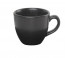Чашка кофейная 80мл Porland 312109/Bl черный фарфор