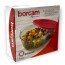 Кастрюля круглая с силиконовой крышкой Borcam 1,45л стеклянная Pasabahce 59123-2