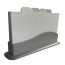 Helios 6956 набор досок разделочных на подставке Granite 4шт